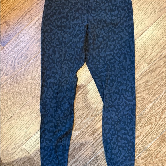 lululemon athletica Pants - Lululemon Align Black Leopard Leggings